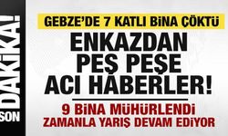 Son dakika: Gebze'de 7 katlı bina çöktü! Acı haberler peş peşe geldi