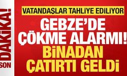 Son dakika: Gebze'de çökme alarmı! Vatandaşlar tahliye ediliyor