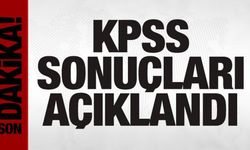 Son dakika: KPSS sonuçları açıklandı