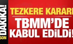 Son dakika: Lübnan tezkeresi TBMM'de kabul edildi!
