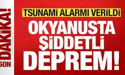 Son dakika: Okyanusta şiddetli deprem! Tsunami alarmı verildi