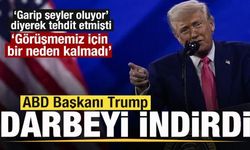 Son dakika: Trump, 'Garip şeyler oluyor' diyerek tehdit etmişti! Çin'e darbeyi indird