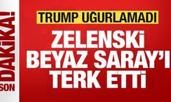 Son dakika: Trump, Zelenski'yi uğurlamadı, Zelenski Beyaz Saray'ı terk etti