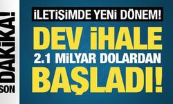 Son dakika: Türkiye'de dijital dönüşüm! Dev 5G ihalesi 2.1 milyar dolardan başladı!