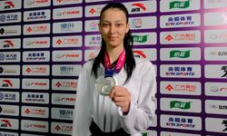 Taekwondo'da gümüş madalya