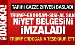 Tarihi Gazze Zirvesi başladı: Liderler niyet belgesini imzaladı