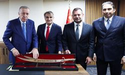 Trabzonspor'dan Başkan Erdoğan'a anlamlı hediye
