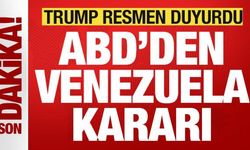Trump resmen ilan etti! ABD'den son dakika Venezuela kararı!