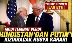 Trump resmen ilan etti! Hindistan'dan, Putin'i kızdıracak Rusya kararı! Modi teminat verdi