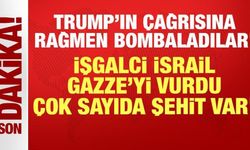 Trump'ın çağrısına rağmen saldırıyorlar! İsrail Gazze'yi vurdu: Çok sayıda şehit var