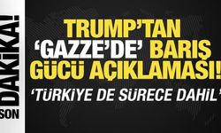 Trump'tan 'Gazze' açıklaması! 'Türkiye de sürece dahil'