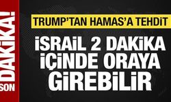 Trump'tan Hamas'a tehdit: İsrail iki dakikada oraya girebilir