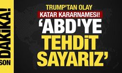 Trump'tan olay Katar kararnamesi! 'ABD'ye tehdit sayarız'