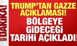 Trump'tan son dakika Gazze açıklaması: Bölgeye gideceği tarihi açıkladı!