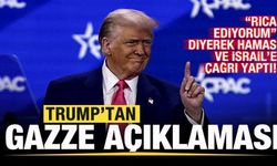 Trump'tan son dakika Gazze açıklaması! 'Rica ediyorum' Hamas ve İsrail'e seslend
