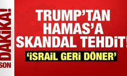 Trump'tan son dakika Hamas açıklaması: Açık açık tehdit etti!