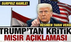 Trump'tan son dakika Mısır açıklaması! Sürpriz hamle, resmen tarih verdi...
