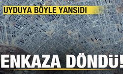 Uydu fotoğraflarına yansıdı! Şehir enkaza döndü!