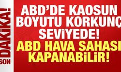 ABD hava sahası her an kapanabilir: Kaosun boyutu korkunç seviyede!