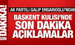 AK Parti Diyarbakır Milletvekili Galip Ensarioğlu'ndan önemli açıklamalar