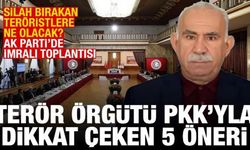 AK Parti'de İmralı toplantısı! PKK'yla ilgili dikkat çeken 5 öneri