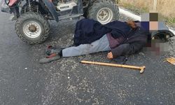 Aksaray'da ATV ile takla atan yaşlı adam ağır yaralandı