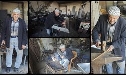 Ali Usta 57 yıldır demir dövüyor