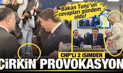 Bakan Tunç'tan peş peşe salvolar: CHP'lilerin provokasyonları sert kayaya çarptı!
