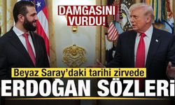 Beyaz Saray'daki tarihi zirvede Erdoğan sözleri!