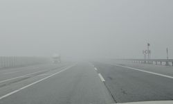 Bitlis'te yoğun sis etkili oldu: Görüş mesafesi sıfıra düştü