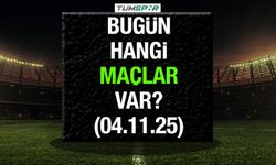 Bugün hangi maçlar var? İşte 4 Kasım maç takvimi