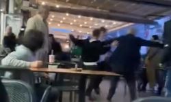 Bursa'da gençlerin yumruk ve tekmeli kavgası