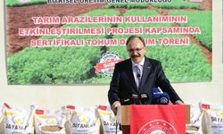 Çiftçiye destek: 203 ton tohum dağıtıldı!