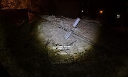 Çorum'da iki katlı metruk bina çöktü!