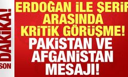 Cumhurbaşkanı Erdoğan ile Pakistan Başbakanı Şerif arasında kritik görüşme!