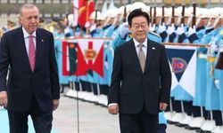 Erdoğan Güney Kore Devlet Başkanı Lee'yi kabul etti