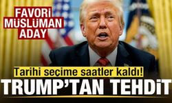 Favori Müslüman aday Zohran Mamdani! Tarihi seçime saatler kaldı! Trump'tan tehdit!