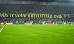 Fenerbahçe'den Galatasaray maçı için pankart