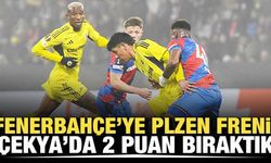 Fenerbahçe'ye Plzen freni! Çekya'da 2 puan bıraktık