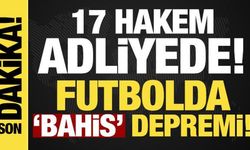 Futbolda bahis operasyonu: 17'si hakem 19 isim adliyeye sevk edildi!