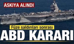 Füze saldırıları sonrası son dakika ABD kararı! Resmen duyuruldu: Askıya alındı