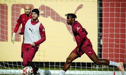 Galatasaray, Gençlerbirliği maçı hazırlıklarını sürdürdü