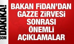Hakan Fidan kritik Gazze zirvesi sonrası açıklamalarda bulundu