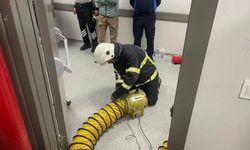 Hastanede yangın: Hastalar tahliye edildi, yangın söndürüldü