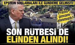 İngiliz Prensin ünvanı elinden alınmıştı! Suçlamalar nedeniyle son rütbesi de alındı!