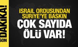 İsrail ordusundan Suriye'ye baskın! Çok sayıda ölü var
