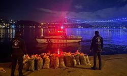 İstanbul Boğazı'nda kaçakçılara operasyon! 2.3 ton canlı midye denize geri bırakıldı