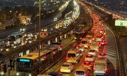 İstanbul'da ara tatil öncesi trafik yoğunluğu yüzde 85'e ulaştı