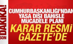 Karar Resmi Gazete'de! Kumarla mücadele eylem planı yayımlandı