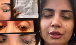 Kirpik yaptırmak isteyen kadının hayatı kabusa döndü: Kör olacaktı!